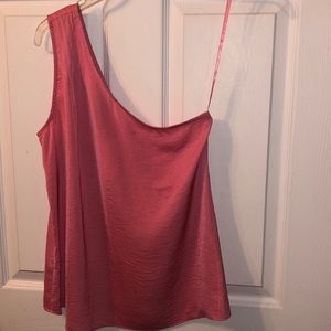 NWT Coral one sleeve top from Banana Republic